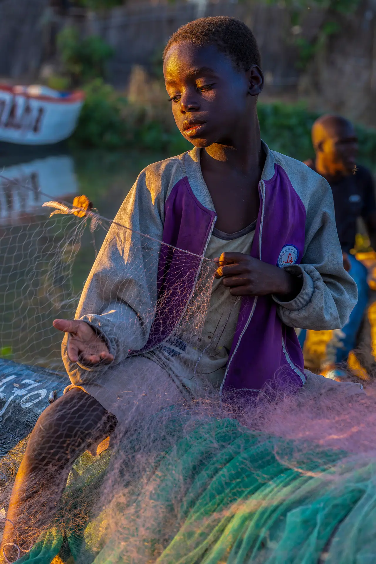 Mending the Nets – Seppo Tuomaala – Lake Malawi, Malawi, June 2026